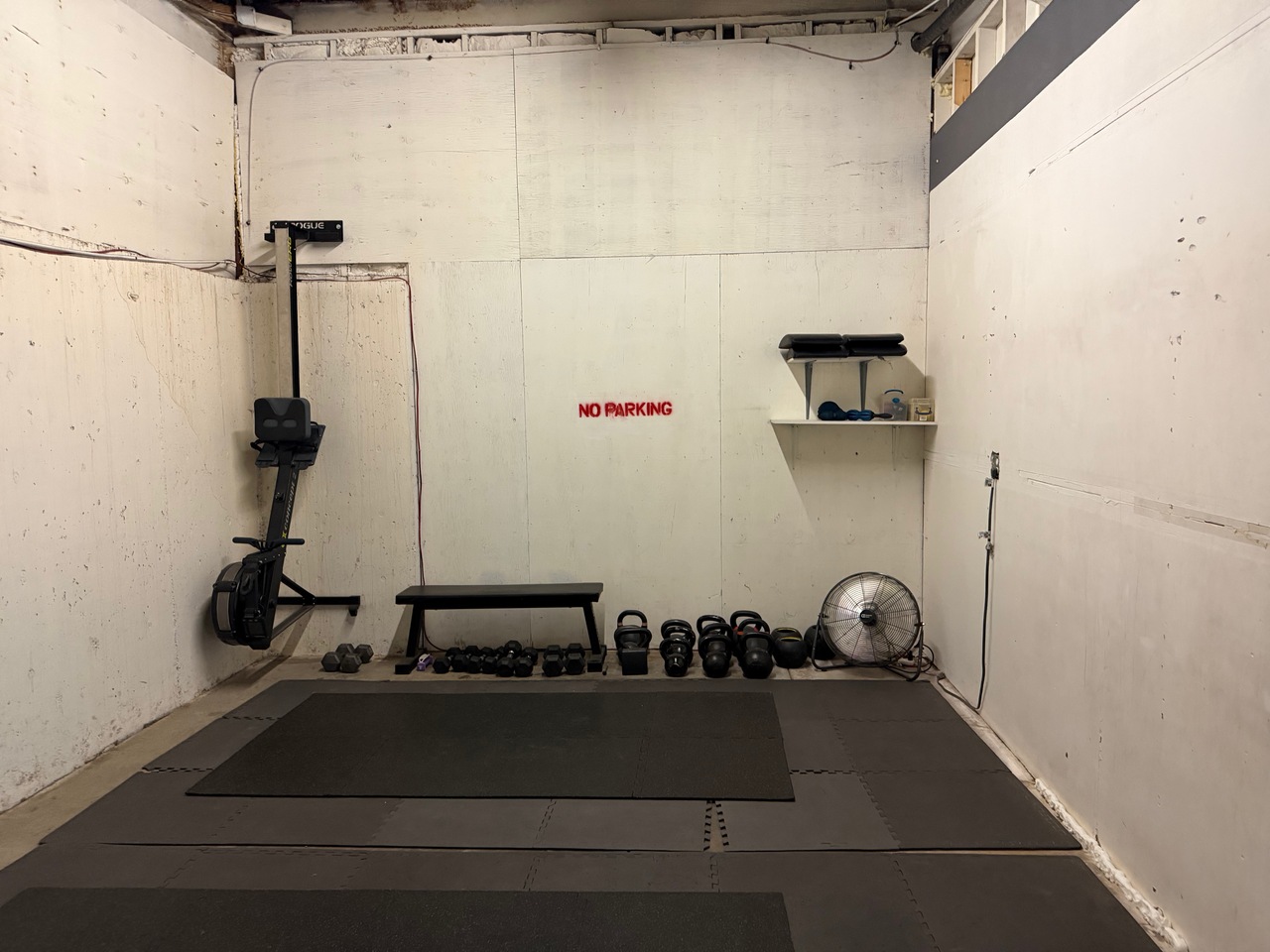 The MetCon room looking from the front