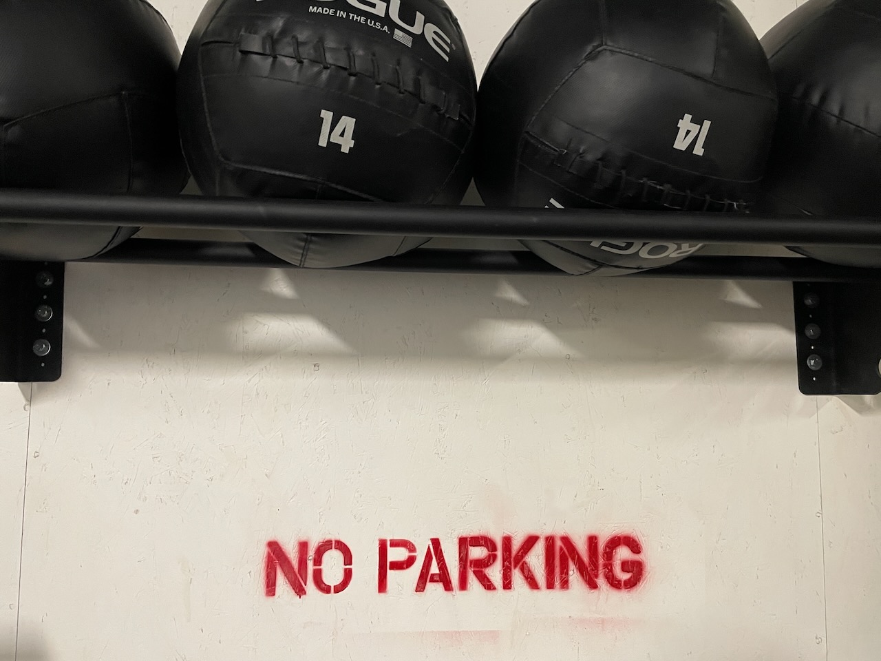 Medicine balls at NoParking